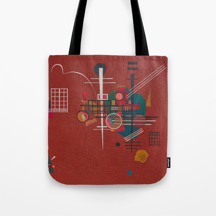 Dumpfes Rot, No.400 by Wassily Kandinsky, 1927 Tote Bag Gallery Image 1