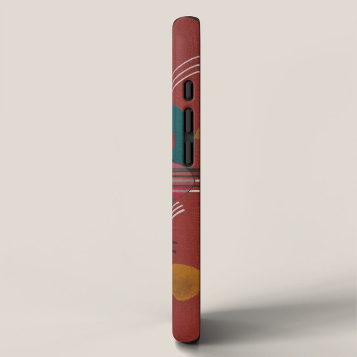 Dumpfes Rot, No.400 by Wassily Kandinsky, 1927 iPhone Case Gallery Image 2