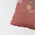 Dumpfes Rot, No.400 by Wassily Kandinsky, 1927 Pillow Sham Gallery Image 4