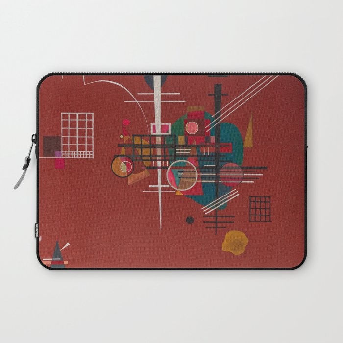 Dumpfes Rot, No.400 by Wassily Kandinsky, 1927 Laptop Sleeve Gallery Image 1