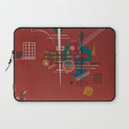 Dumpfes Rot, No.400 by Wassily Kandinsky, 1927 Laptop Sleeve Gallery Image 1