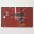 Dumpfes Rot, No.400 by Wassily Kandinsky, 1927 Cutting Board Gallery Image 1
