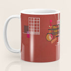 Dumpfes Rot, No.400 by Wassily Kandinsky, 1927 Coffee Mug Gallery Image 3