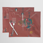 Dumpfes Rot, No.400 by Wassily Kandinsky, 1927 Placemat Gallery Image 1