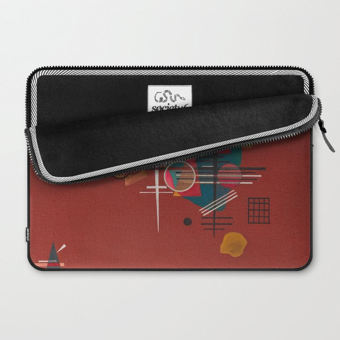 Dumpfes Rot, No.400 by Wassily Kandinsky, 1927 Laptop Sleeve Gallery Image 2