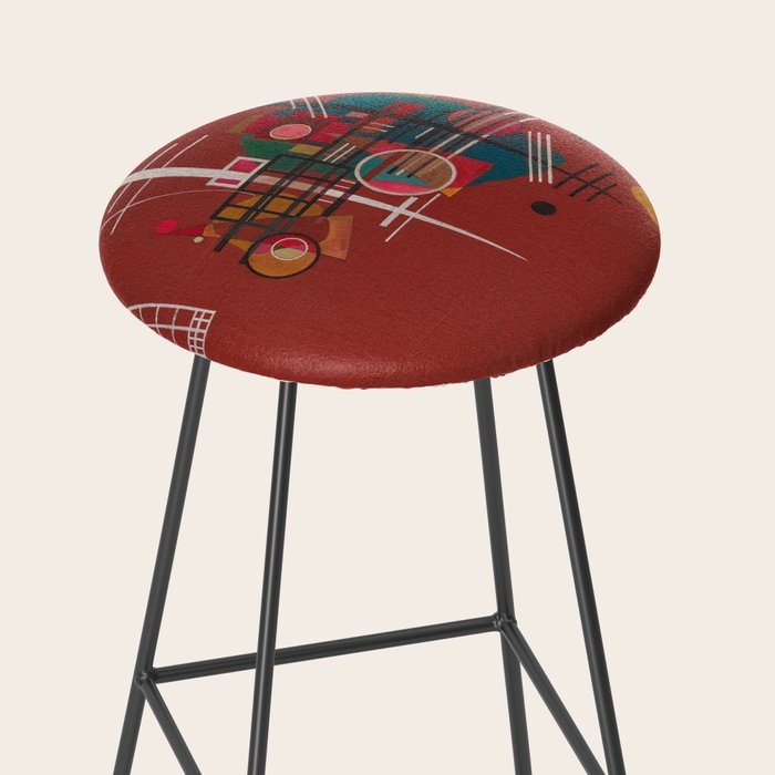 Dumpfes Rot, No.400 by Wassily Kandinsky, 1927 Stool Gallery Image 2