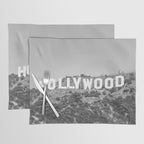 Hollywood Sign Black and White Placemat Gallery Image 1