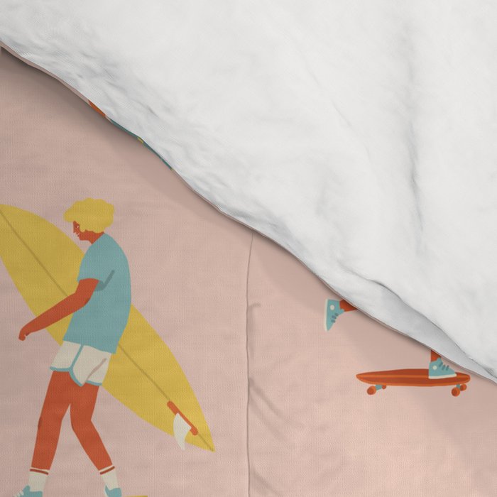Skateboarding in the 70s Comforter Gallery Image 4