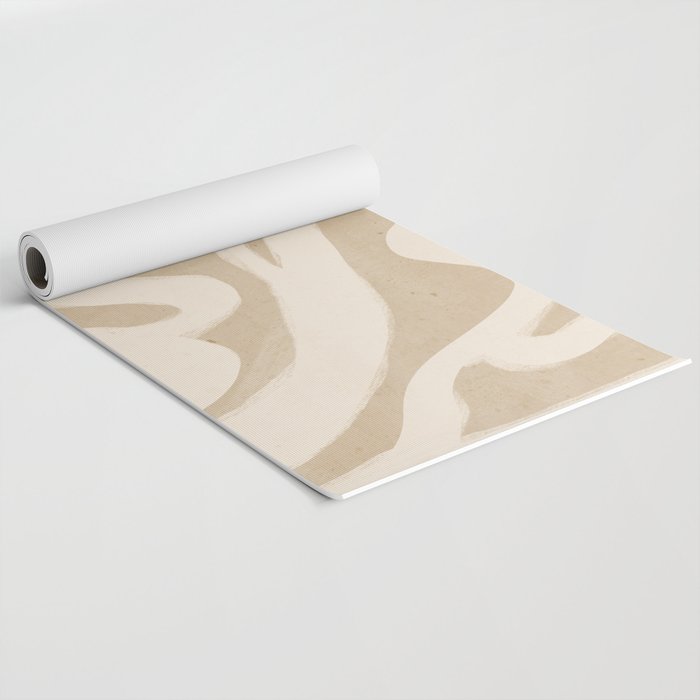 Modern Abstract Minimal Art 17 Yoga Mat Gallery Image 2