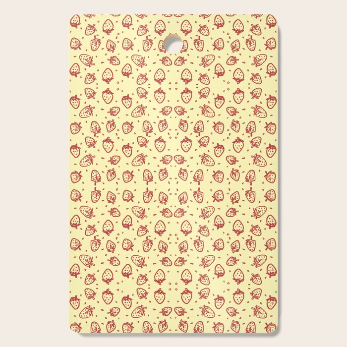 Strawberry Sundae Cutting Board Gallery Image 1