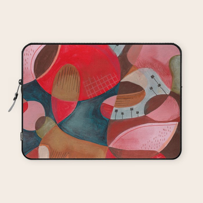 Abstract Shapes Laptop Sleeve Gallery Image 1