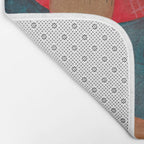 Abstract Shapes Bath Mat Gallery Image 2