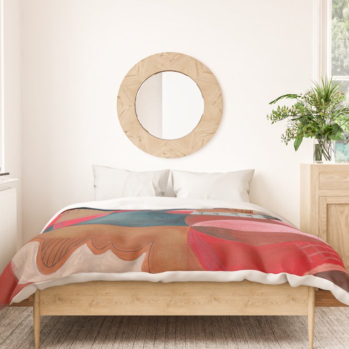 Abstract Shapes Duvet Cover Gallery Image 3