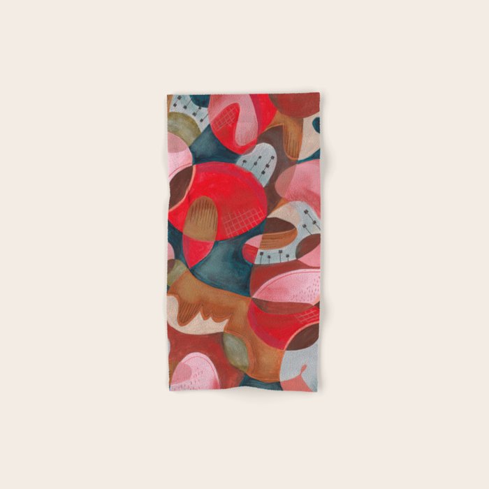 Abstract Shapes Bath Towel Gallery Image 1