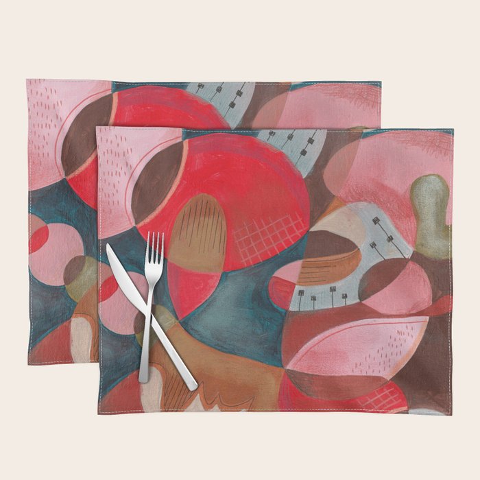 Abstract Shapes Placemat Gallery Image 2