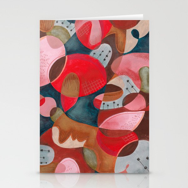 Abstract Shapes Stationery Card Gallery Image 2