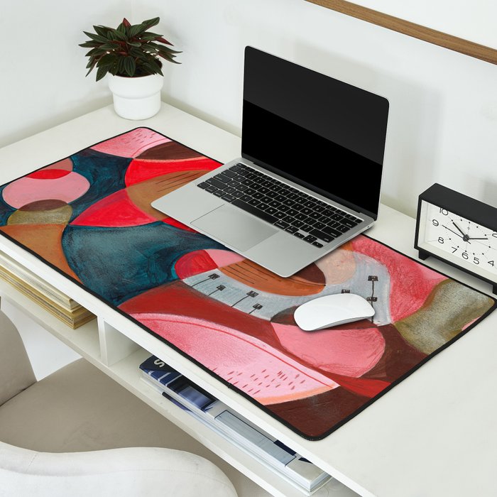 Abstract Shapes Desk Mat Gallery Image 2