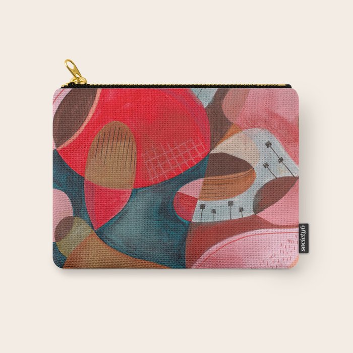 Abstract Shapes Carry All Pouch Gallery Image 1