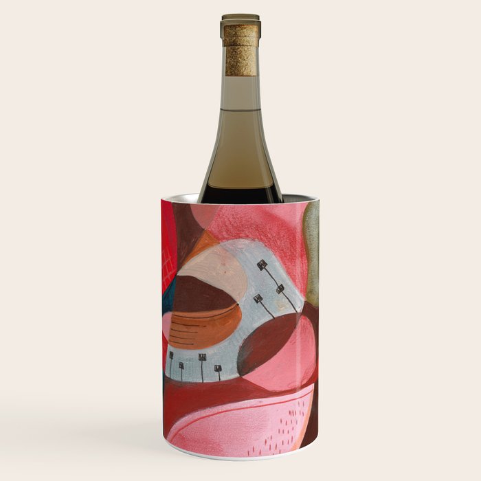 Abstract Shapes Wine Chiller Gallery Image 3