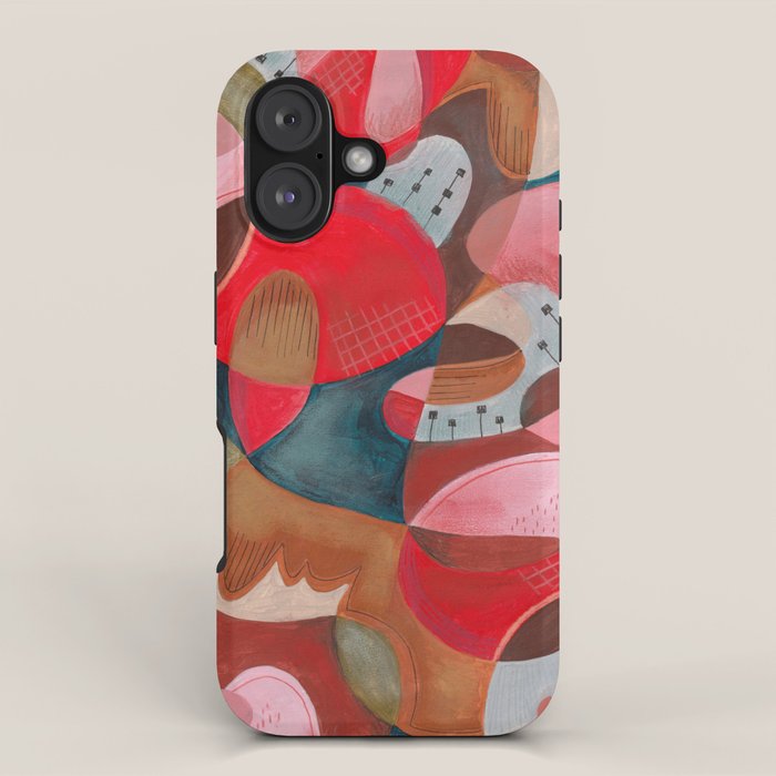 Abstract Shapes iPhone Case Gallery Image 1