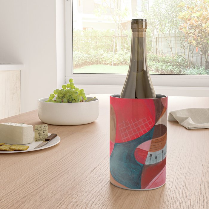 Abstract Shapes Wine Chiller Gallery Image 4