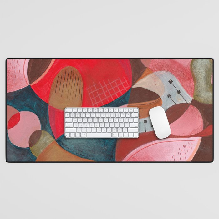 Abstract Shapes Desk Mat Gallery Image 1