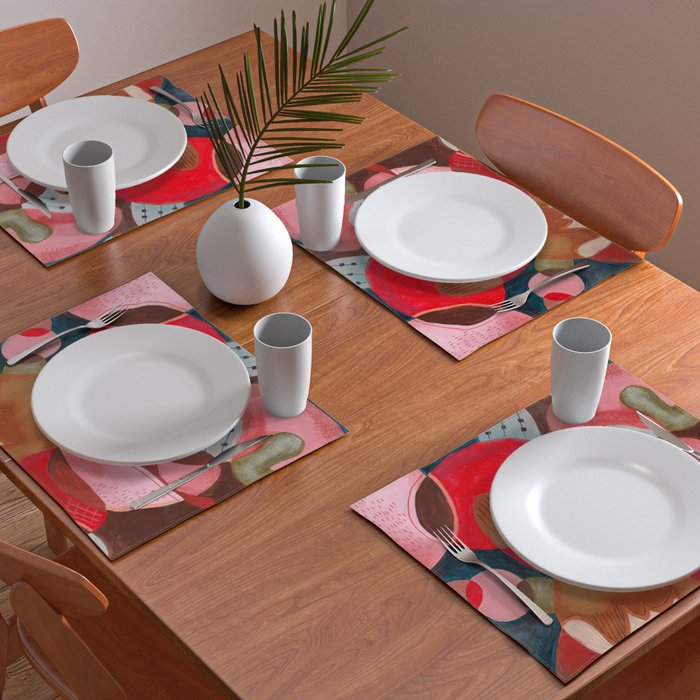 Abstract Shapes Placemat Gallery Image 2