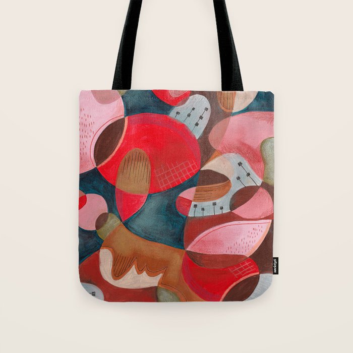 Abstract Shapes Tote Bag Gallery Image 1