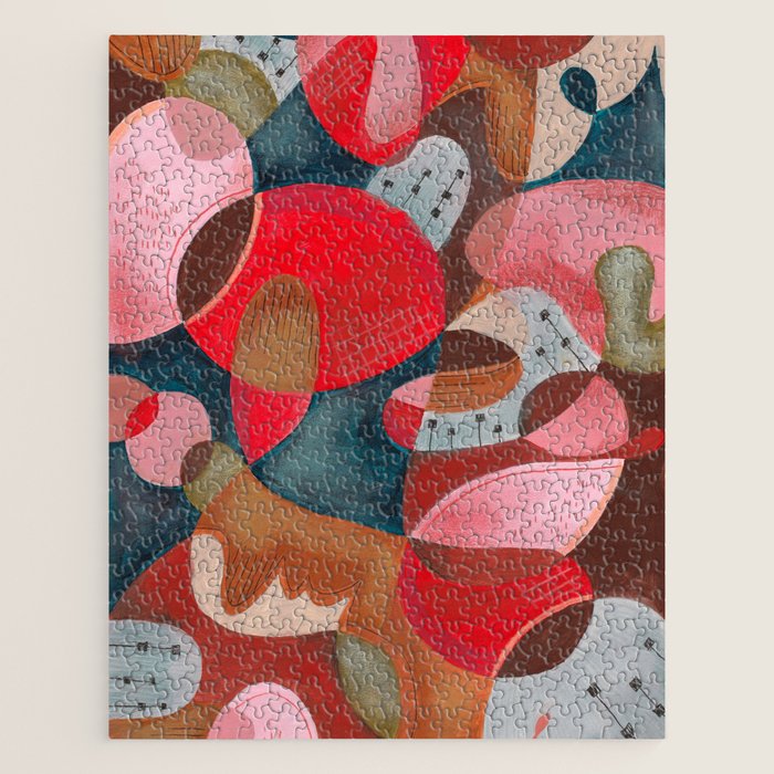 Abstract Shapes Jigsaw Puzzle Gallery Image 1