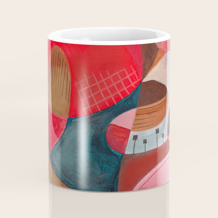 Abstract Shapes Coffee Mug Gallery Image 4