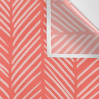 Coral Herringbone Wall Tapestry Gallery Image 3