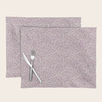 Lavender Boho Ditsy Toile Floral Placemat Gallery Image 1