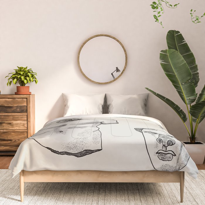 Fragments in Taupe Comforter Gallery Image 3
