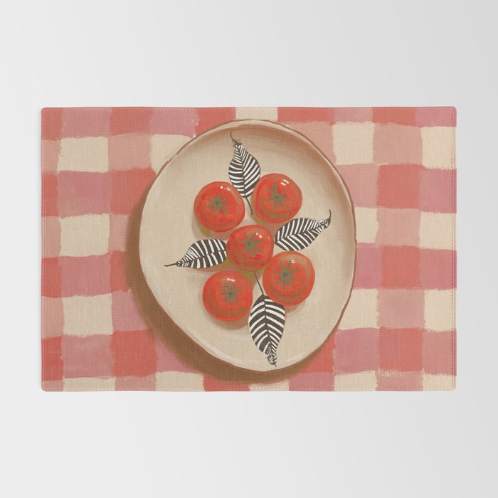 Tomato Picnic Rug Gallery Image 2