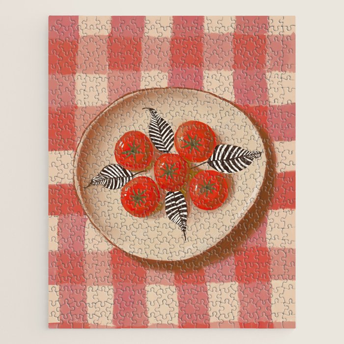 Tomato Picnic Jigsaw Puzzle Gallery Image 1