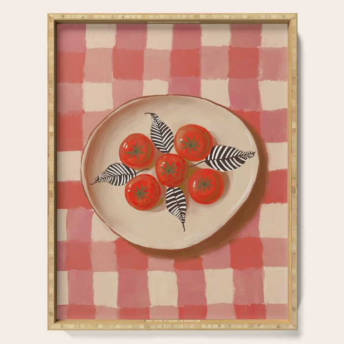Tomato Picnic Serving Tray Gallery Image 1