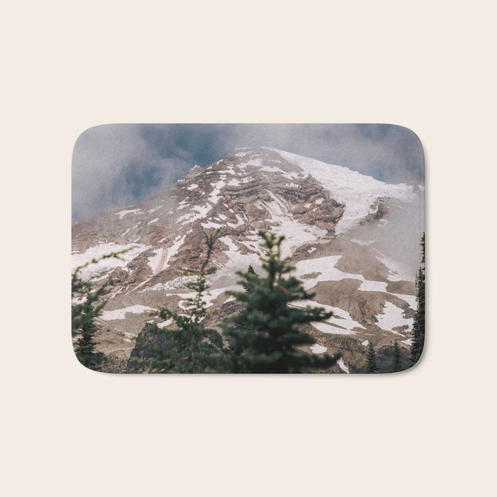 Mount Rainier IX Bath Mat Gallery Image 1