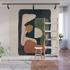 Shape Curve 4 Wall Mural Gallery Image 1