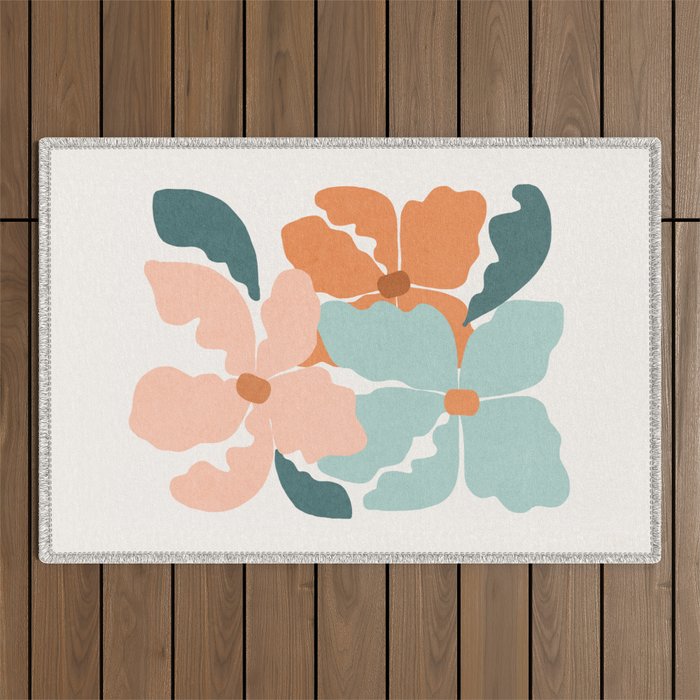 Aloha bloom Outdoor Rug Gallery Image 1