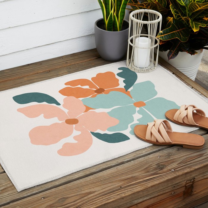 Aloha bloom Outdoor Rug Gallery Image 2