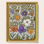New Jersey Wildflowers Serving Tray Gallery Image 1