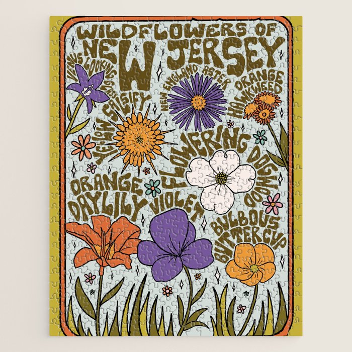 New Jersey Wildflowers Jigsaw Puzzle Gallery Image 1