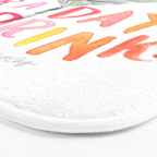 What a Day for a Day Drink â Melon Typography Bath Mat Gallery Image 3