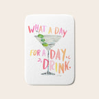 What a Day for a Day Drink â Melon Typography Bath Mat Gallery Image 1