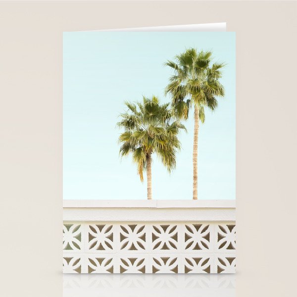 Palm Springs Breeze Block I - MidCentury Modern Stationery Card Gallery Image 2