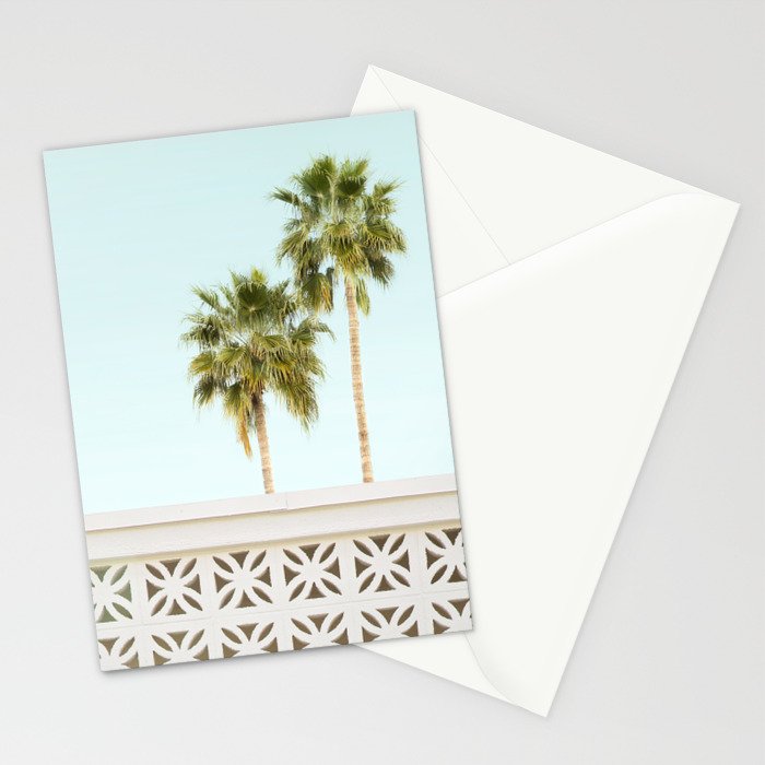 Palm Springs Breeze Block I - MidCentury Modern Stationery Card Gallery Image 2
