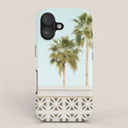 Palm Springs Breeze Block I - MidCentury Modern iPhone Case Gallery Image 1