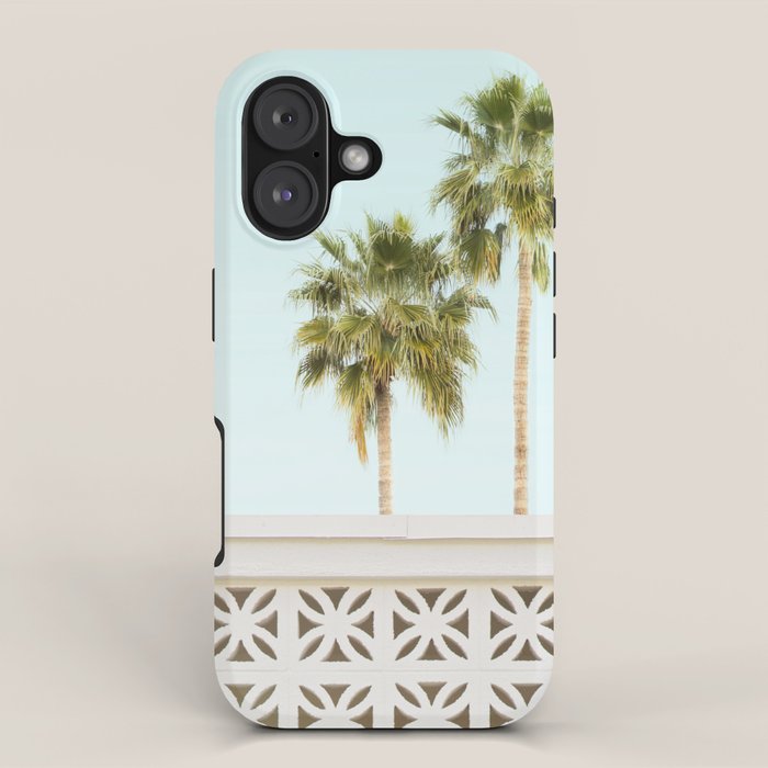 Palm Springs Breeze Block I - MidCentury Modern iPhone Case Gallery Image 1