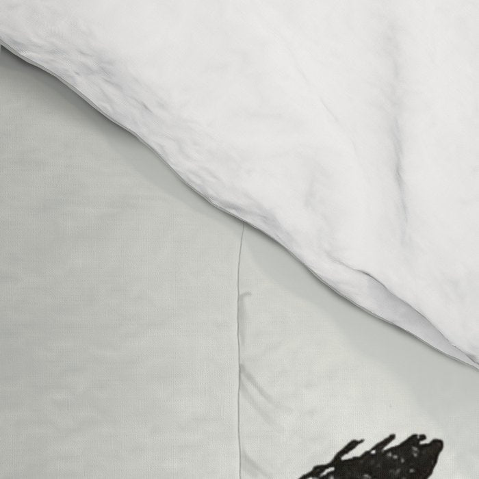 Cat With Kitten On Stairs Comforter Gallery Image 4