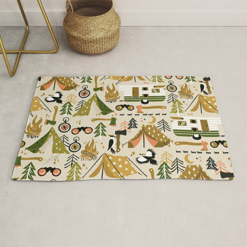 Camping Kit - Olive Palette Rug Gallery Image 1